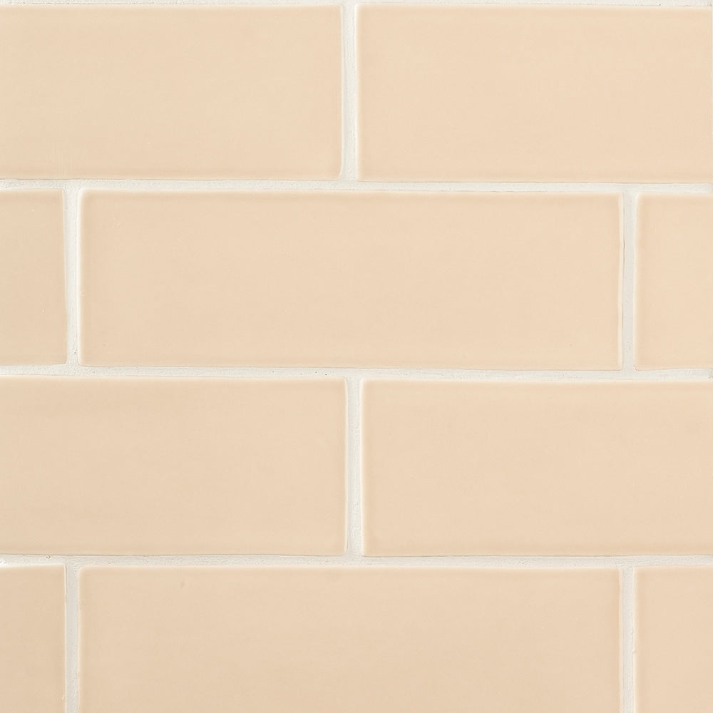 Caramel Glossy Subway Ceramic Tile