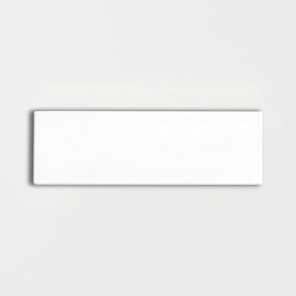Blanco Real Glossy Subway Ceramic Tile
