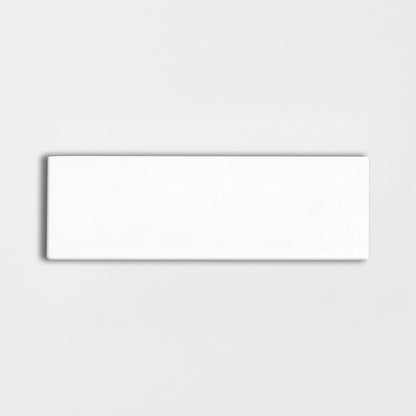 Blanco Real Glossy Subway Ceramic Tile
