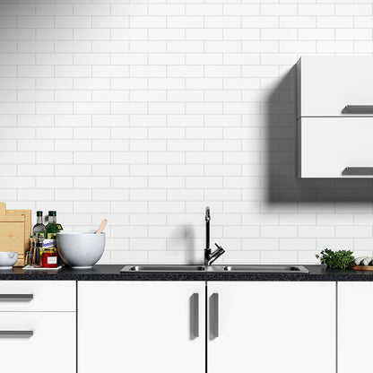 Cotton Matte Subway Ceramic Tile