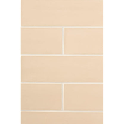 Caramel Glossy Subway Ceramic Tile