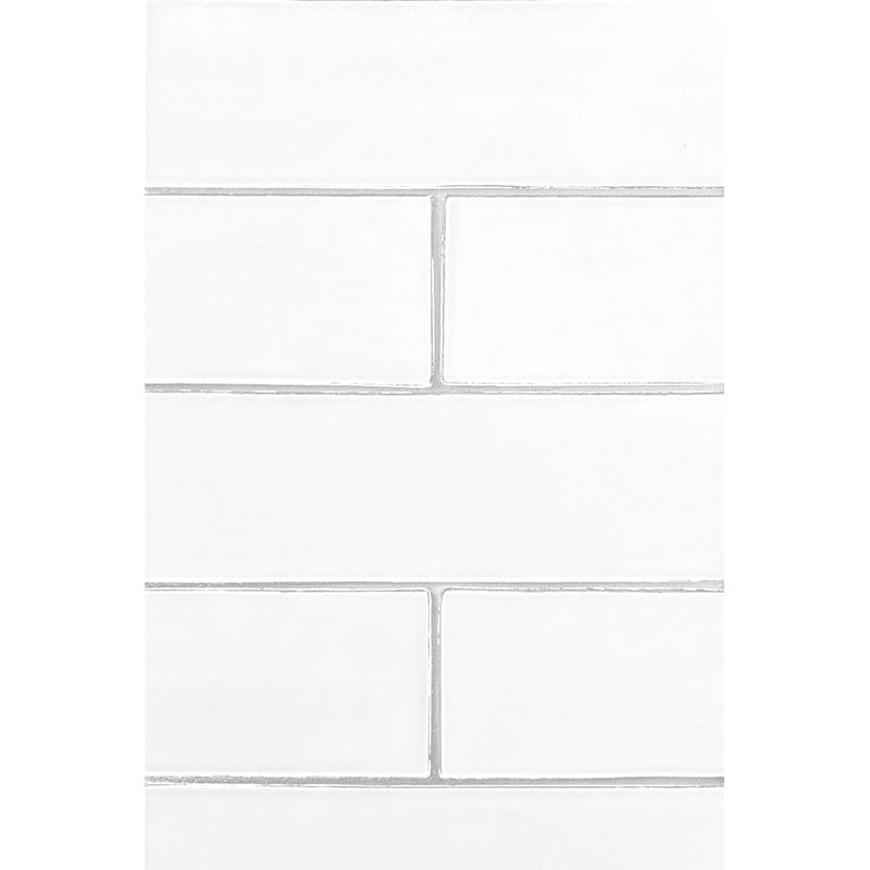 Cotton Matte Subway Ceramic Tile