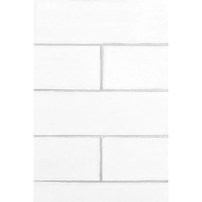 Cotton Matte Subway Ceramic Tile