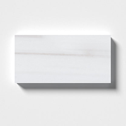 Bianco Dolomiti Polished Subway Marble Tile