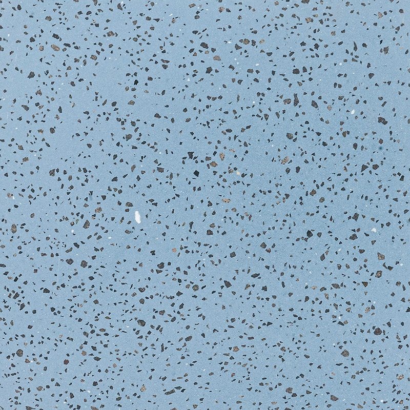 Azure Matte Terrazzo Tile