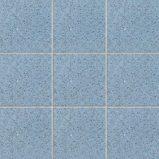 Azure Matte Terrazzo Tile