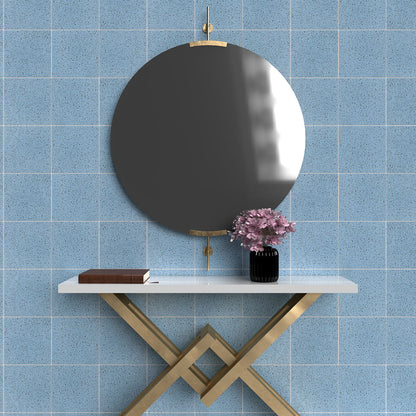 Azure Matte Terrazzo Tile