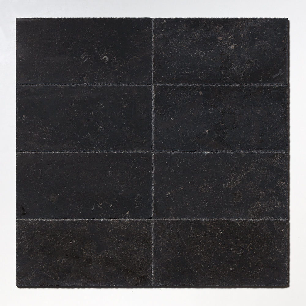 Belgium Blue Brushed Chiselled Limestone Tile