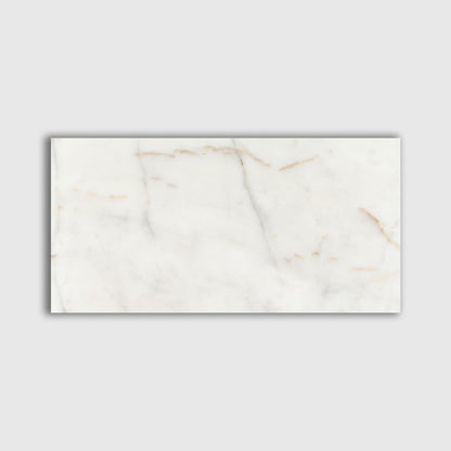 Fusion White Polished Marble Tile