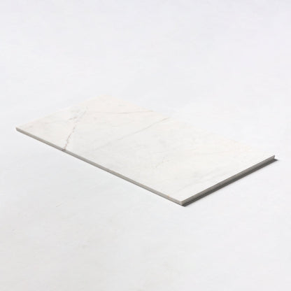 Fusion White Honed Marble Tile