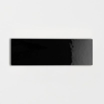 Midnight Glossy Subway Ceramic Tile