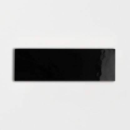 Midnight Glossy Subway Ceramic Tile