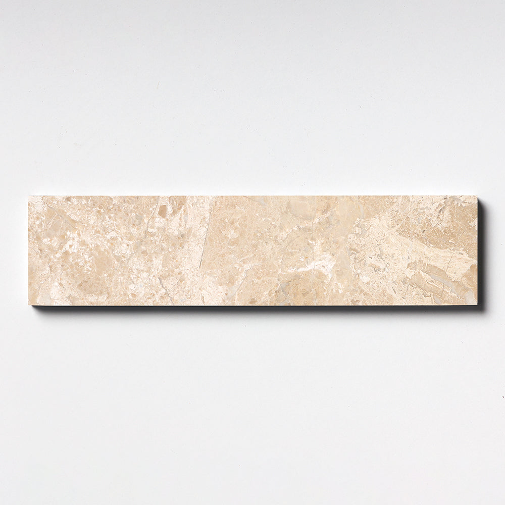 Royal Beige Honed Subway Marble Tile