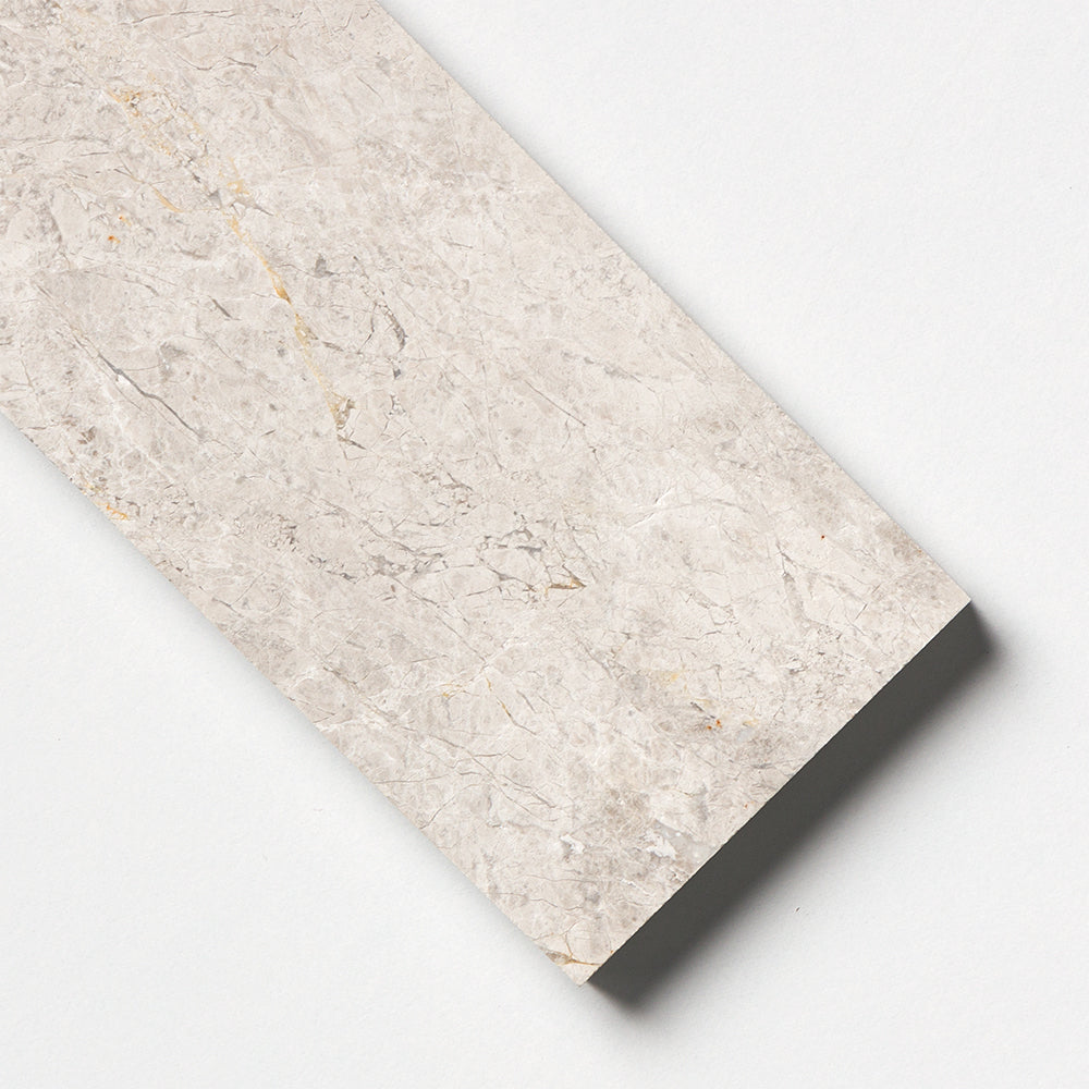 Sky Blue Honed Subway Marble Tile