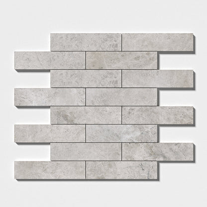 Sky Blue Honed Subway Marble Tile