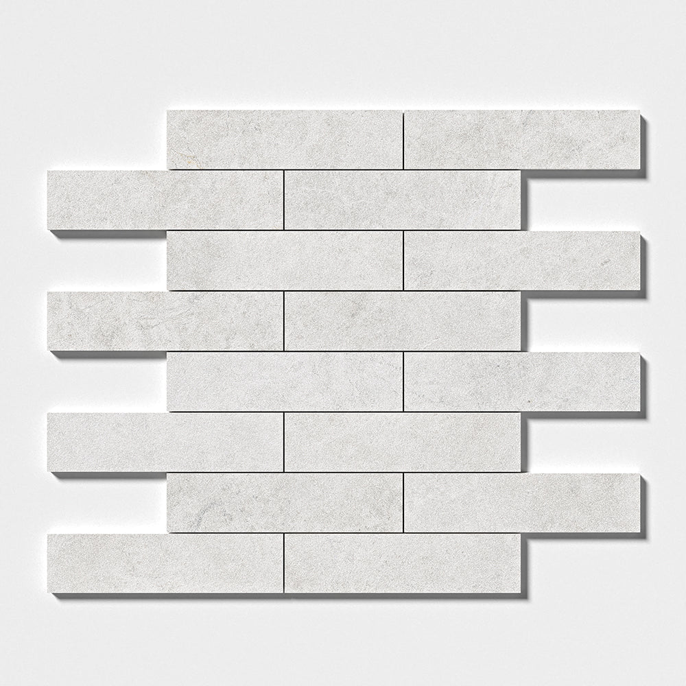 Sky Blue Fine Textured Subway Marble Tile