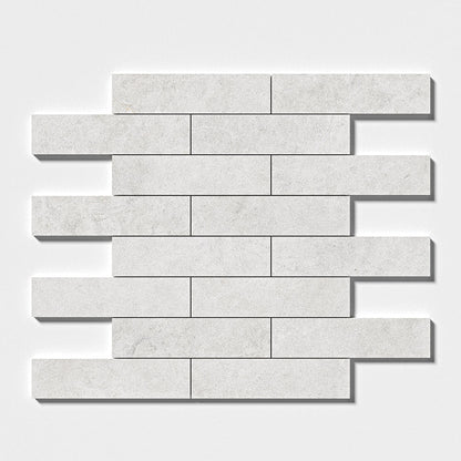 Sky Blue Fine Textured Subway Marble Tile