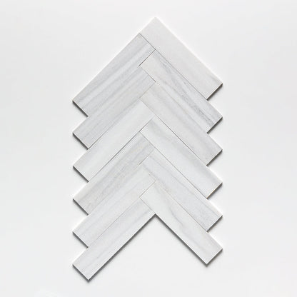 Silver Sky Fine Textured Subway Marble Tile