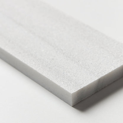 Silver Sky Fine Textured Subway Marble Tile