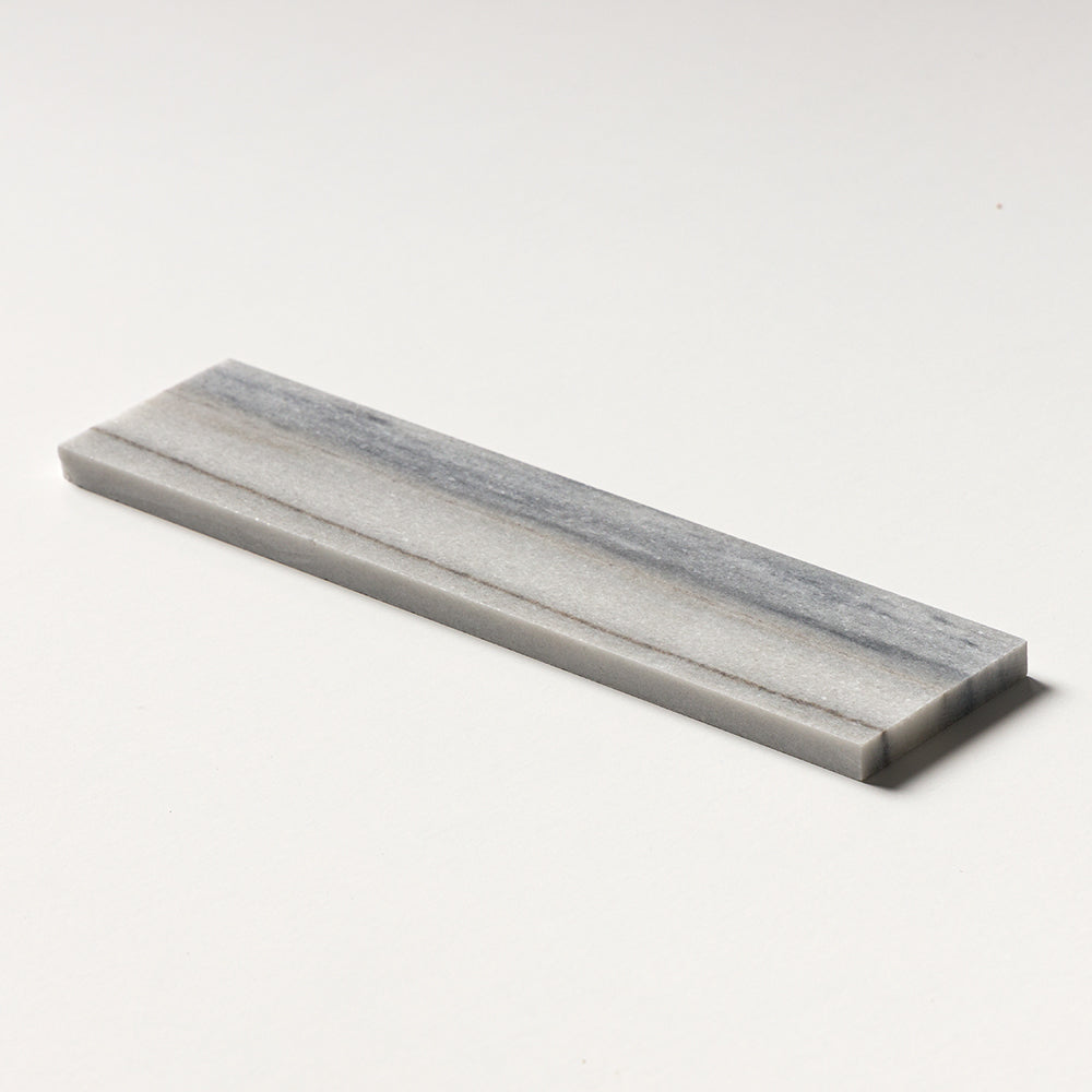 Silver Sky Polished Subway Marble Tile