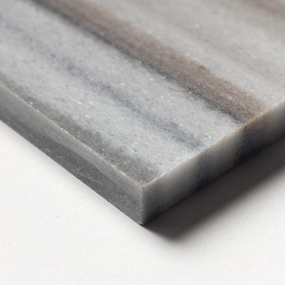 Silver Sky Polished Subway Marble Tile