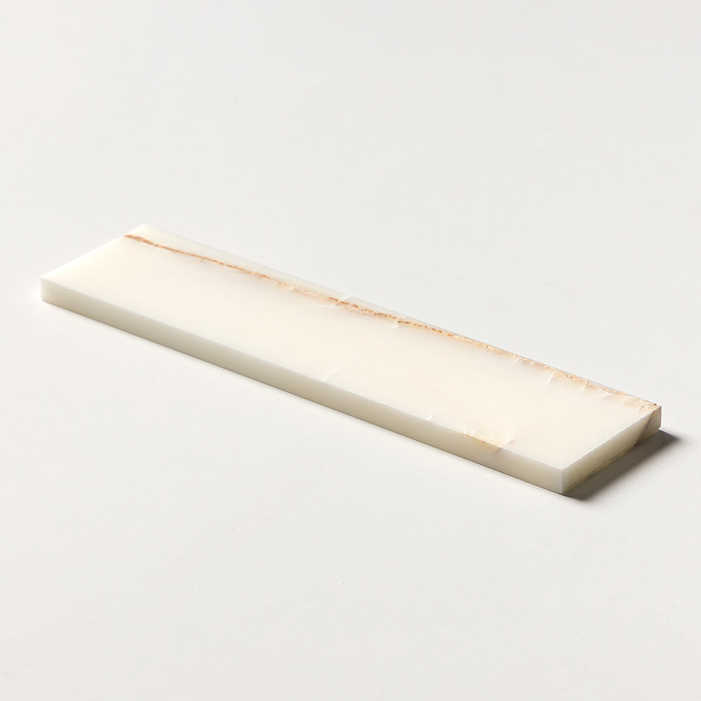 Calacatta Cremo Honed Subway Marble Tile
