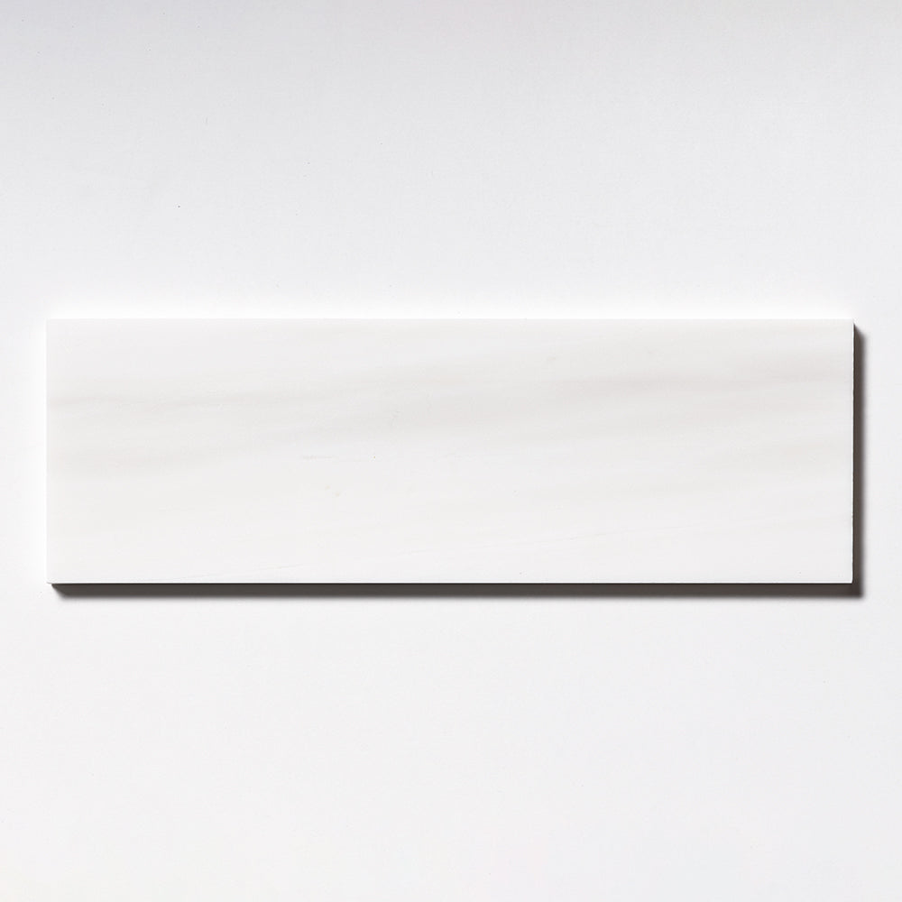 Bianco Dolomiti Honed Subway Marble Tile