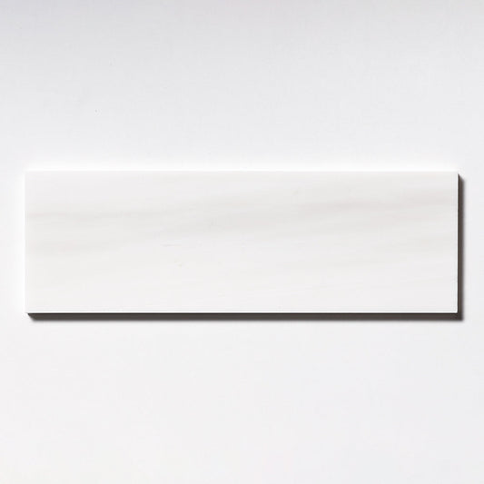 Bianco Dolomiti Honed Subway Marble Tile