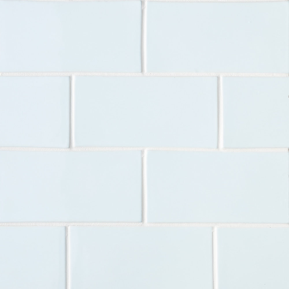Powder Glossy Subway Ceramic Tile