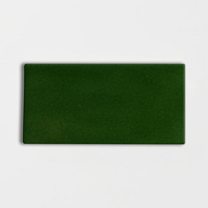 Forest Glossy Subway Ceramic Tile