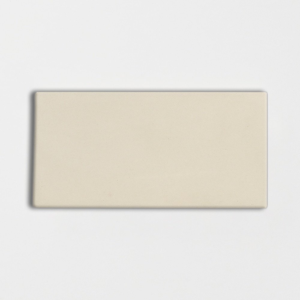 Sand Glossy Subway Ceramic Tile