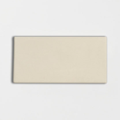 Sand Glossy Subway Ceramic Tile