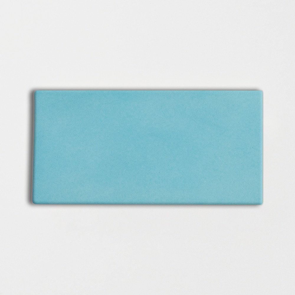 Turquoise Glossy Subway Ceramic Tile