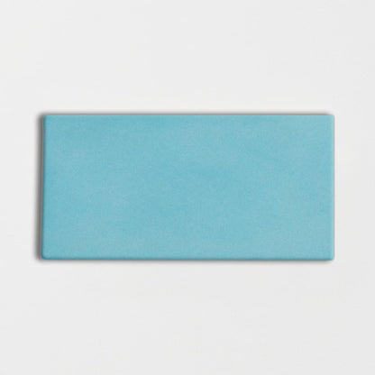 Turquoise Glossy Subway Ceramic Tile