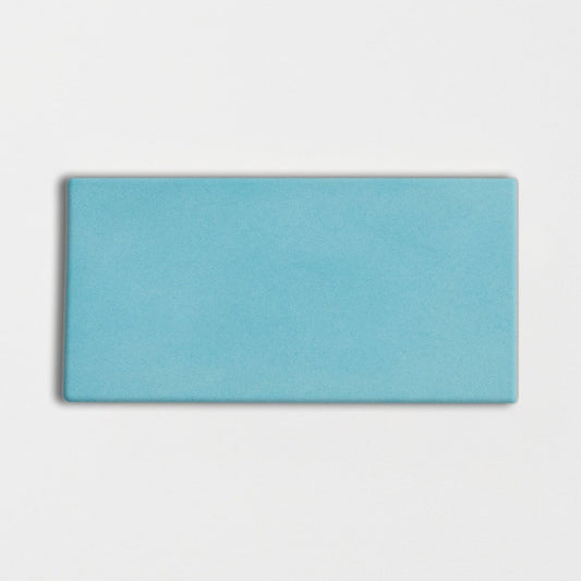 Turquoise Glossy Subway Ceramic Tile