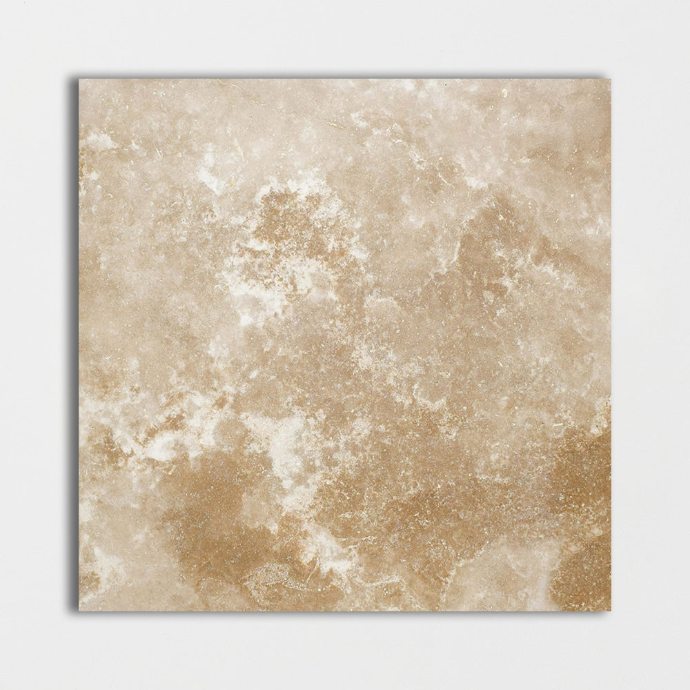 Chiaro Polished Filled Travertine Tile