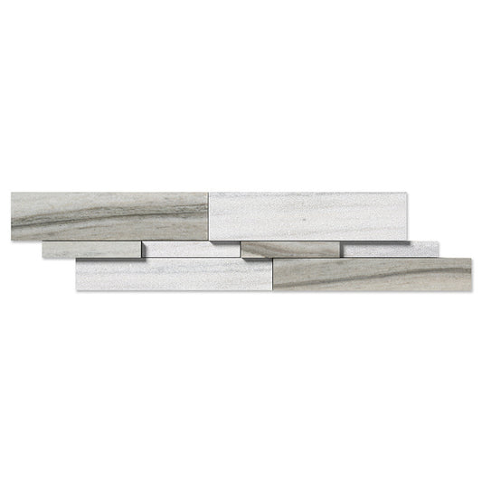 Skyline Honed Multi Finish Marble Accent Tiles