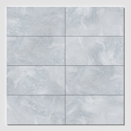 Bardiglio Light Honed Marble Tile