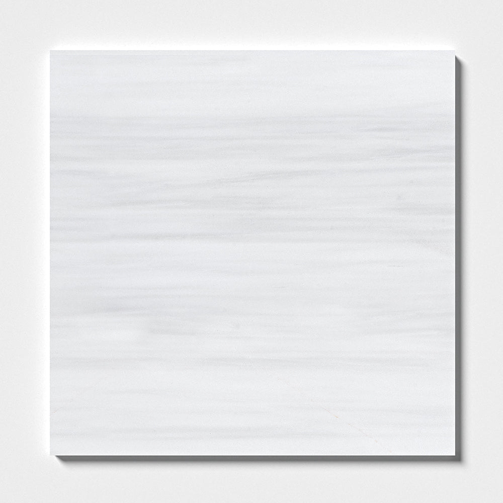 Bianco Dolomiti Honed Marble Tile