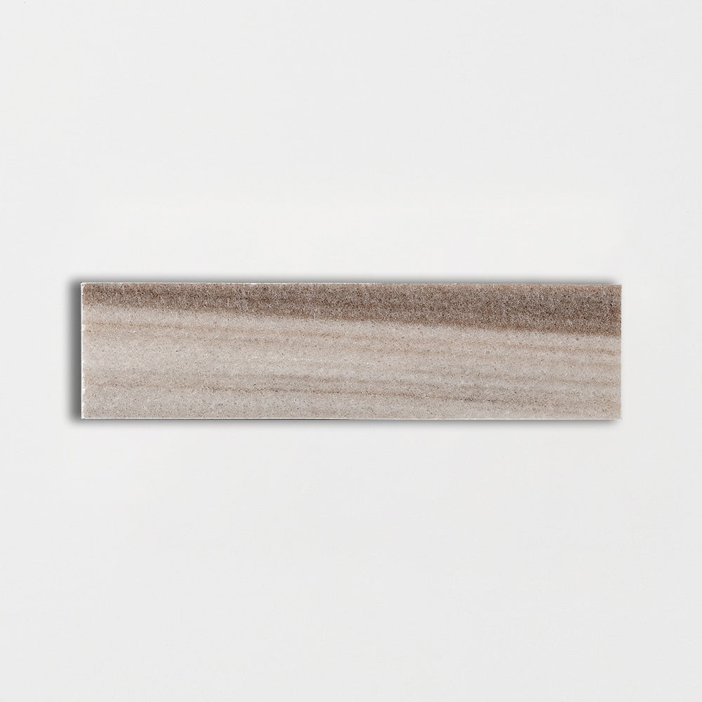 Silver Sky Polished Subway Marble Tile