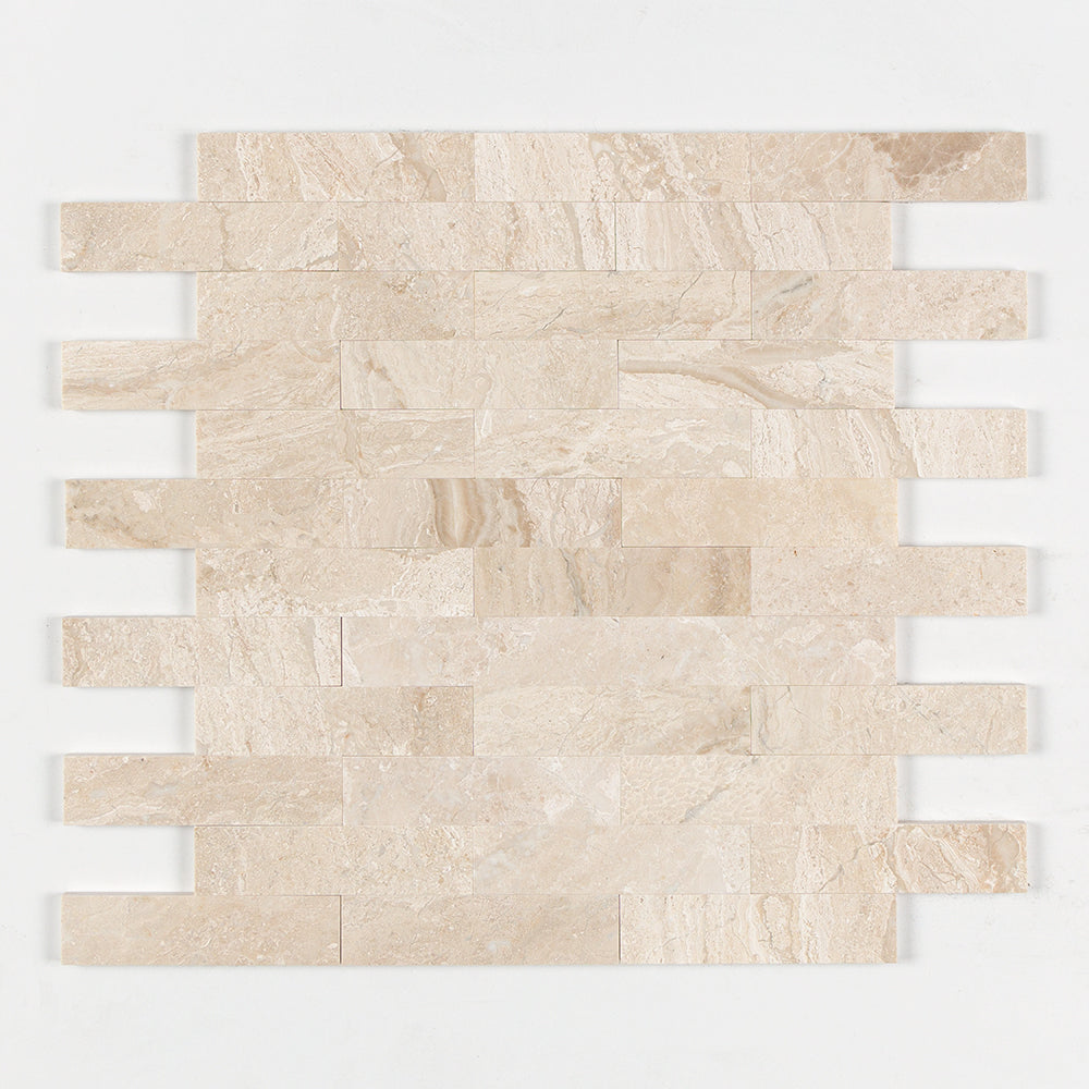 Royal Beige Honed Subway Marble Tile