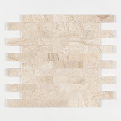 Royal Beige Honed Subway Marble Tile