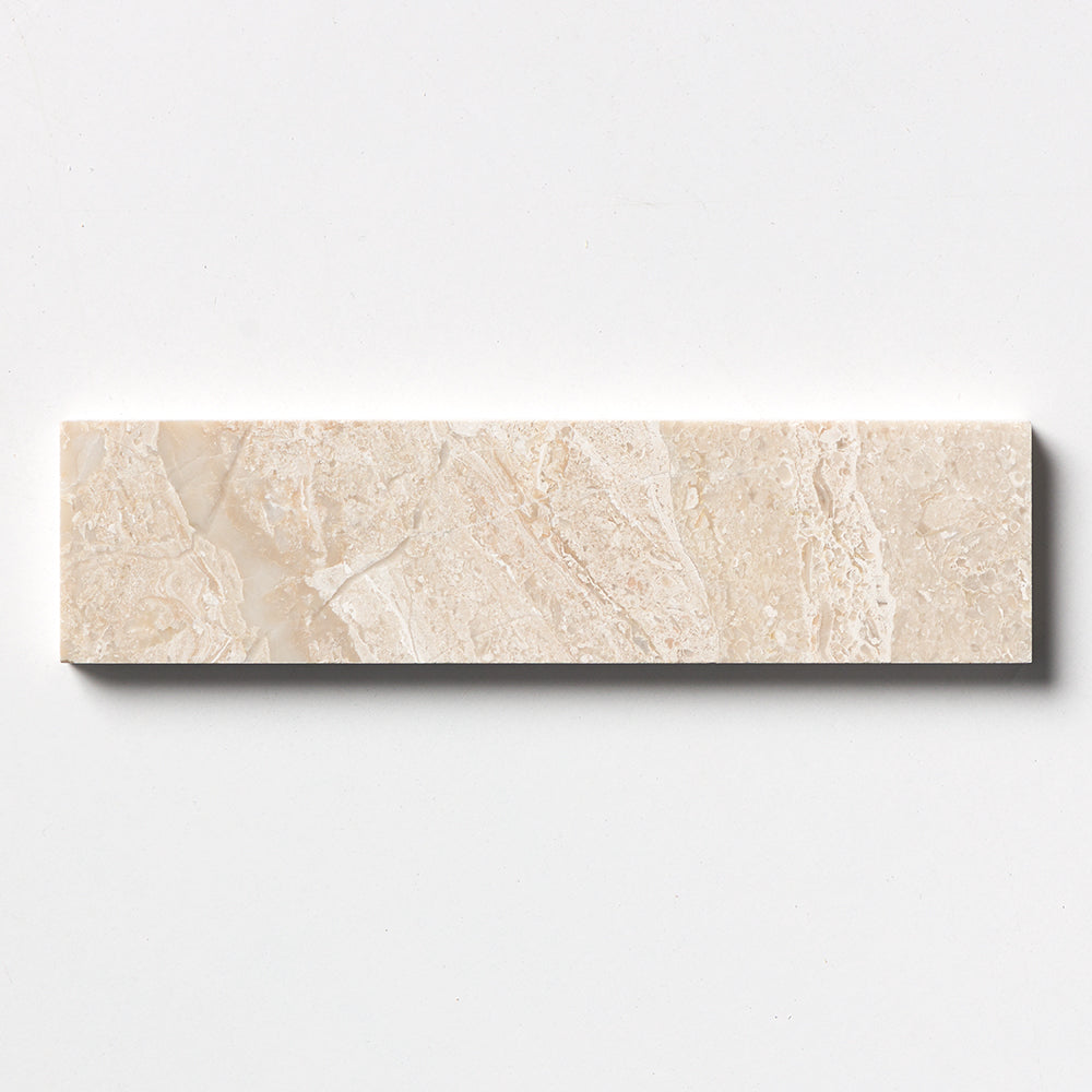 Royal Beige Honed Subway Marble Tile