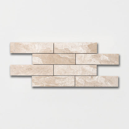 Royal Beige Polished Subway Marble Tile