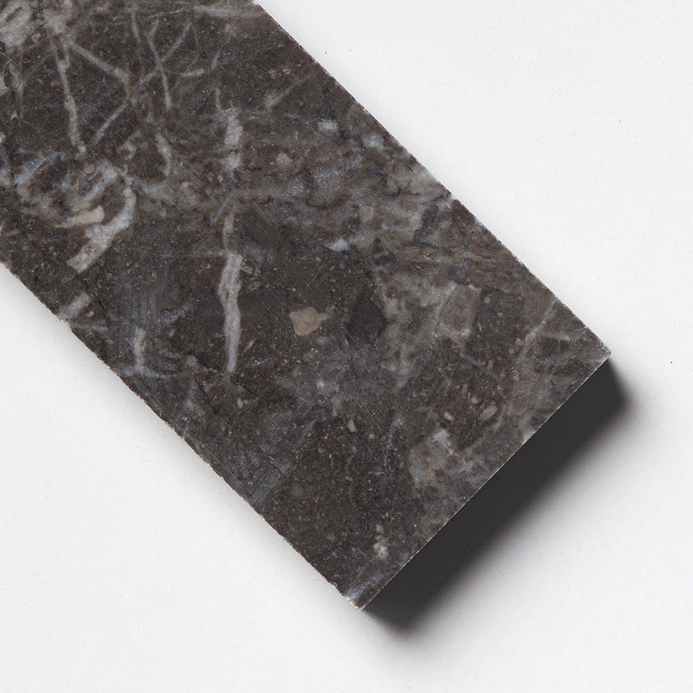 Nero Honed Subway Marble Tile