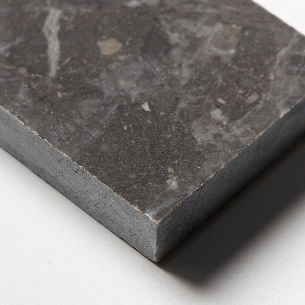 Nero Honed Subway Marble Tile