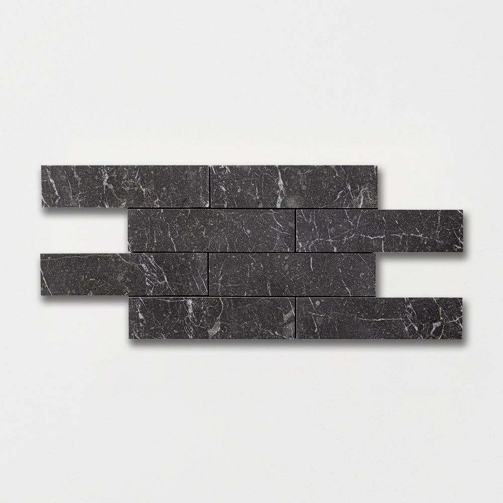 Nero Polished Subway Marble Tile