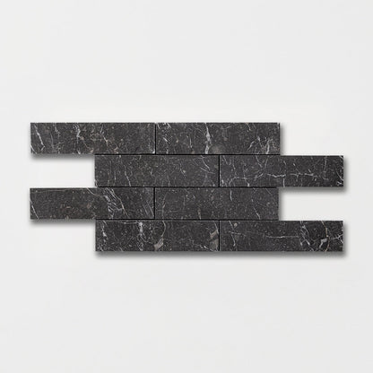 Nero Polished Subway Marble Tile