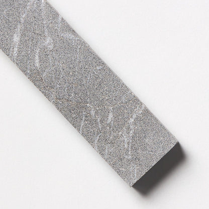 Iris Black Fine Textured Plank Marble Tile