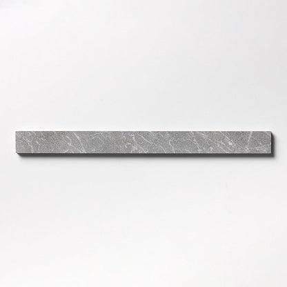 Iris Black Fine Textured Plank Marble Tile